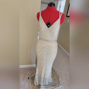 Mac duggal size 8 prom wedding bridal bridesmaid birthday evening gown